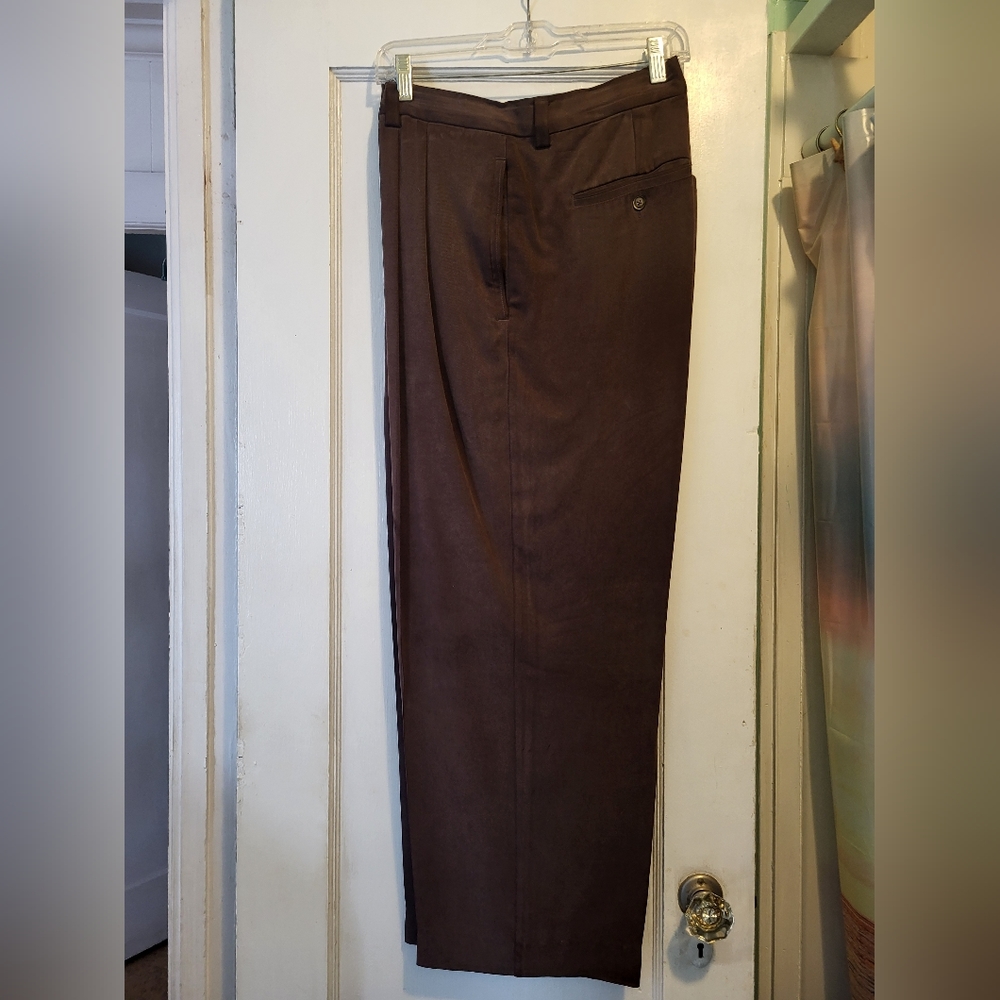 Mens Tommy Bahamas silk pants 42x 32